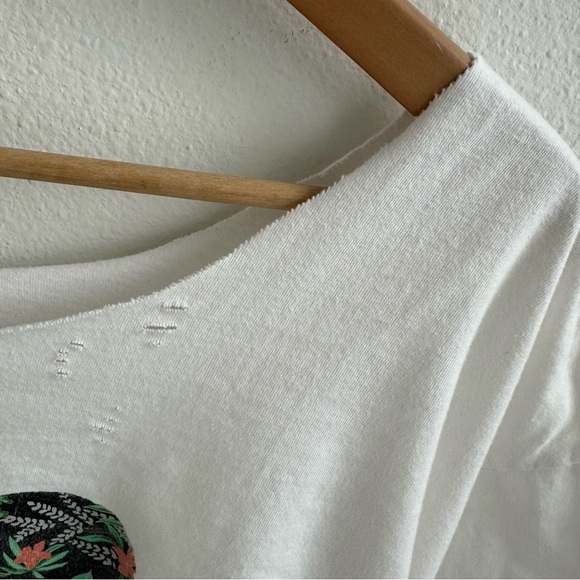 Vans Off The Wall Off the Shoulder Crop Top - Picture 4 of 9